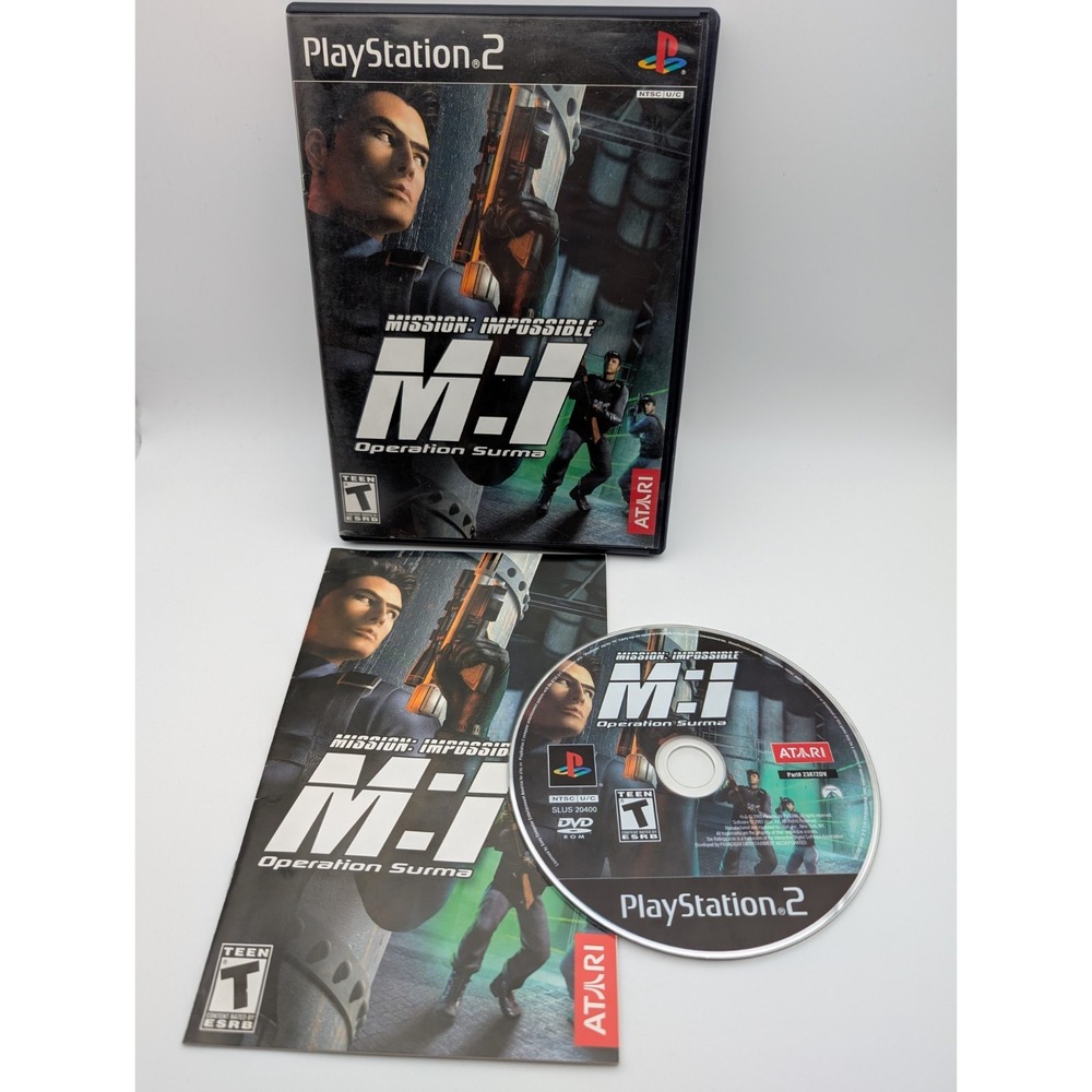 Mission Impossible: Operation Surma - Sony PlayStation 2 PS2 Complete‎